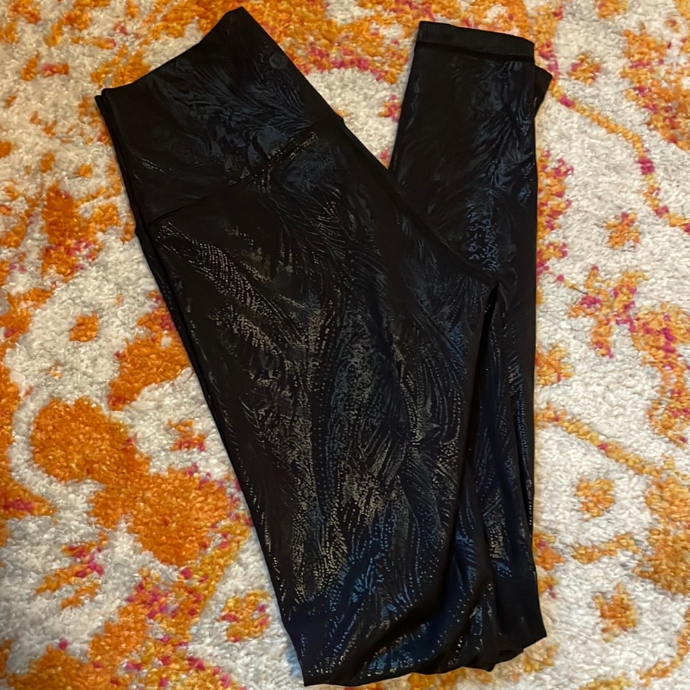 Lululemon Special edition foil leggings